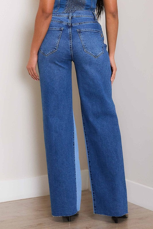 【2plan】Slay Wide Denim 2plan】Slay Wide Denim (2plan/デニム・ジーパン) 91310125