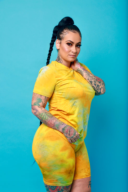 Stay Mellow short set