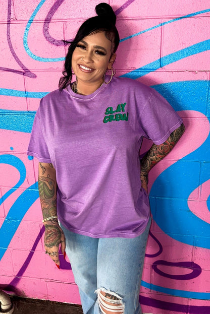 Slay crew relaxed fit tee