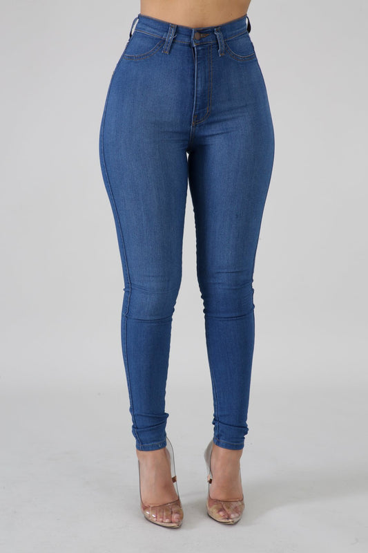 Light Simple Exposure Jeans